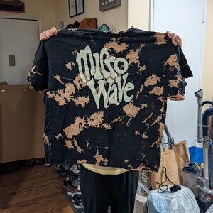 Microwave - Pop Punk T-Shirt - Cow Print - Size XXL